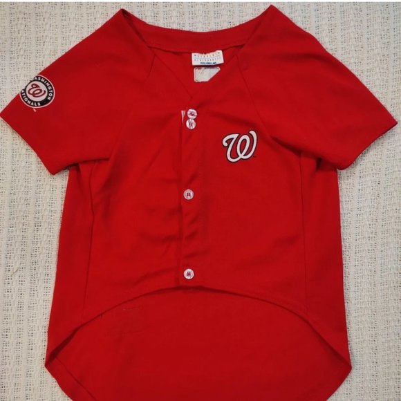 Washington Nationals Red Official Base Home Team Jersey Toddler - Picture 1 of 3